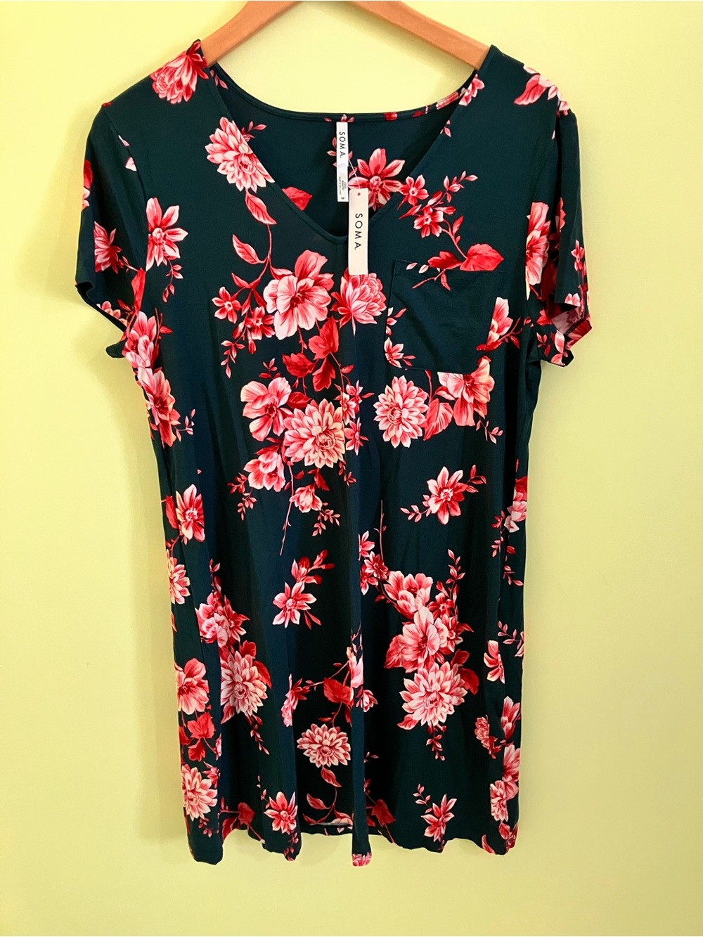 SOMA NEW Cool Nights sleep shirt pajamas sz M pjs night gown NWT $52 retail